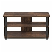 Pemberly Row 3-Tier Entertainment Center for TV up to 40 Inch in Amber Pine