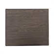 Pemberly Row 1-Drawer Wood End Table with Beveled Edge in Peppercorn Espresso