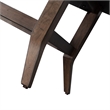 Pemberly Row Rectangular Cocktail Table with Angled Apron and Tapered Legs