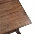 Pemberly Row Rectangular Cocktail Table with Angled Apron and Tapered Legs