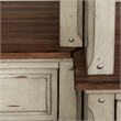 Pemberly Row Entertainment Center with Piers and LED Lighting