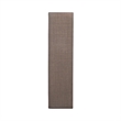 Pemberly Row Upholstered Dining Bench with Grey Linen in White