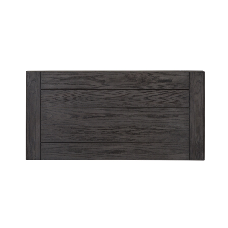 Pemberly Row White 5 Drawer Chest with Felt Lined Top and Bead Molding