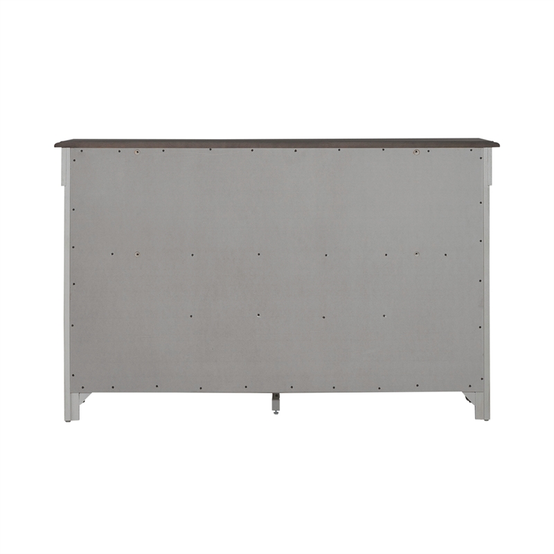 Pemberly Row 9 Drawer Dresser with Cedar Lined Drawers in Weathered Linen