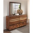 Pemberly Row 4-Piece California King Bedroom Set in Smokey Walnut