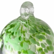 Pemberly Row Celtic Hand Blown Art Glass Ornament in Green