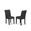 Pemberly Row 5-Piece Dining Set with Rectangular Table and Faux Leather Chairs