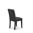 Pemberly Row 5-Piece Dining Set with Rectangular Table and Faux Leather Chairs