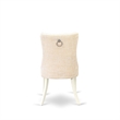 Pemberly Row Parson Dining Chair Set of 2 in Light Beige Linen Upholstery