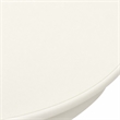 Pemberly Row Hartland Round Wood Dining Table in Cappuccino/White