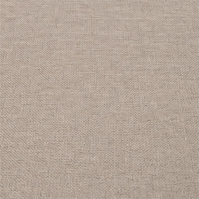 Pemberly Row Wood and Fabric Full Size Bed in Khaki Brown