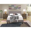 Pemberly Row 3-Piece Wood Queen Bedroom Set in Jacobean & Taupe