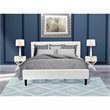 Pemberly Row 3-Piece Wood King Bedroom Set in White Finish