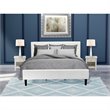 Pemberly Row 3-Piece Wood King Bedroom Set in Butter Cream Finish