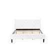 Pemberly Row 3-Piece Wood King Bedroom Set in Butter Cream Finish