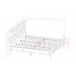 Pemberly Row 3-Piece Wood King Bedroom Set in Butter Cream Finish