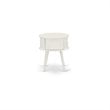 Pemberly Row 2-Piece Wood Queen Bedroom Set in White Finish