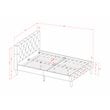 Pemberly Row 3-Piece Wood Queen Bedroom Set in White Finish