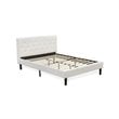 Pemberly Row 2-Piece Wooden Queen Bedroom Set in White