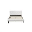 Pemberly Row 2-Piece Wooden Queen Bedroom Set in White