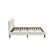 Pemberly Row 2-Piece Wooden Queen Bedroom Set in White
