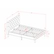 Pemberly Row 2-Piece Wooden Queen Bedroom Set in White