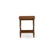 Pemberly Row 3-Piece Wood Queen Platform Bedroom Set in Brown