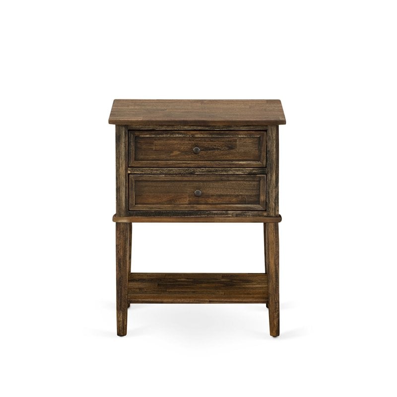 Pemberly Row 2-Piece King Bedroom Set in Jacobean/Brown Finish