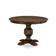 Pemberly Row 7-Piece Rubberwood Dining Set in Jacobean/Dahlia Purple