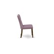 Pemberly Row 7-Piece Rubberwood Dining Set in Jacobean/Dahlia Purple