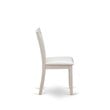 Pemberly Row 7-Piece Dining Set in Acacia Wood Jacobean/White/Cream