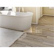 Pemberly Row SPC Vinyl Flooring in Silver Onyx with Slip-Resistant EVA Backing