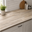 Pemberly Row SPC Vinyl Flooring in Silver Onyx with Slip-Resistant EVA Backing
