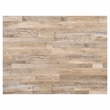 Pemberly Row SPC Vinyl Flooring in Silver Onyx with Slip-Resistant EVA Backing