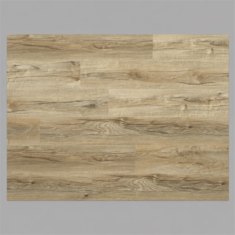 Pemberly Row SPC Vinyl Flooring in Argent Ash with Slip-Resistant EVA Backing