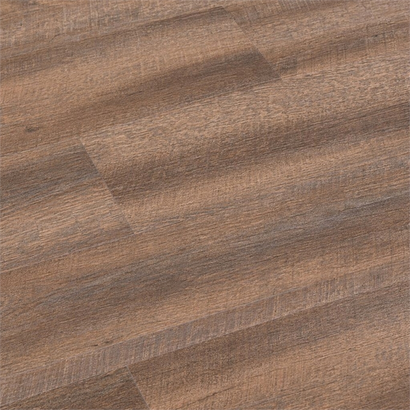 Pemberly Row SPC Vinyl Flooring in Golden Beige with Slip-Resistant EVA Backing
