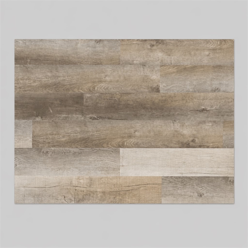 Pemberly Row SPC Vinyl Flooring in Modern Surrey Beige with EVA Backing