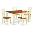 Pemberly Row 5-Piece Wood Dinette Set with 18