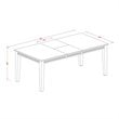 Pemberly Row 7-Piece Wood Dining Table and Chair Set in Buttermilk and Cherry