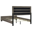 Pemberly Row 4 Piece Queen Upholstered Bedroom Set in Gray Brown