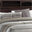 Pemberly Row Eastern King Bed with Display Shelves in Dark Brown