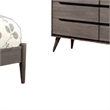 Pemberly Row 4pc Queen Set with Dresser and Oval Mirror in Gray Wood