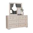 Pemberly Row 5pc Queen Set with 2 Nightstands in Tawny Brown and Gray