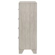 Pemberly Row 4 Drawer Bedroom Chest of Drawers in Rustic Cream