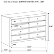 Pemberly Row Modern 5 Piece Eastern King Bedroom Set in Black