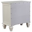 Pemberly Row 4 Piece California King Bedroom Set in Cream White