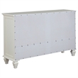 Pemberly Row 4 Piece California King Bedroom Set in Cream White