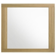 Pemberly Row 5 Piece Eastern King LED Bedroom Set in Natural and White
