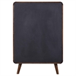 Pemberly Row 5 Drawer Mid-Century Chest of Drawers in Dark Walnut