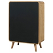 Pemberly Row 5 Drawer Mid-Century Chest of Drawers in Light Ash
